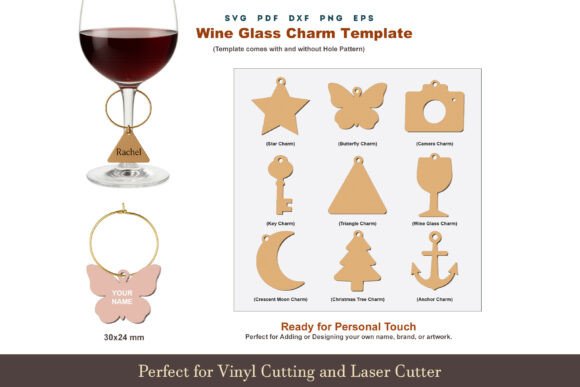 Elevate Your Events with Drink Glass Tags Svg Templates