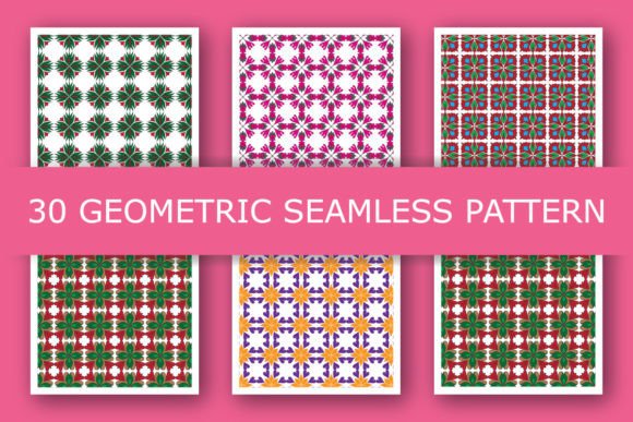Geometric Patterned Background Set: Your Ultimate Design Asset