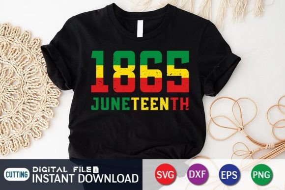 Honoring Juneteenth: A Designer's Guide to the 1865 Independence Day T-Shirt