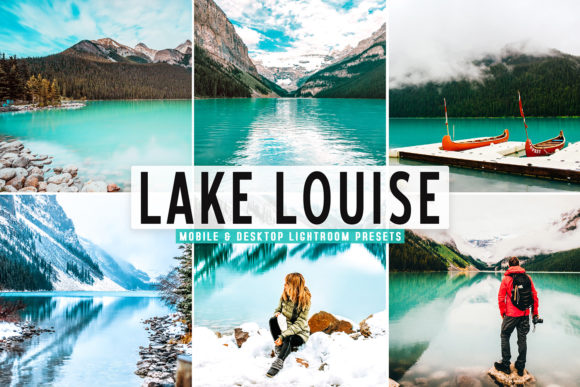 Lake Louise Pro Lightroom Presets: Aquamarine & Clarity