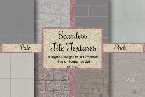 Seamless Tile Textures - Pale Pack: Subtle Depth for Modern Projects