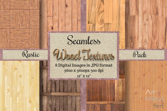 Seamless Wood Textures - Rustic Pack: A Digital Toolkit for Authentic Design