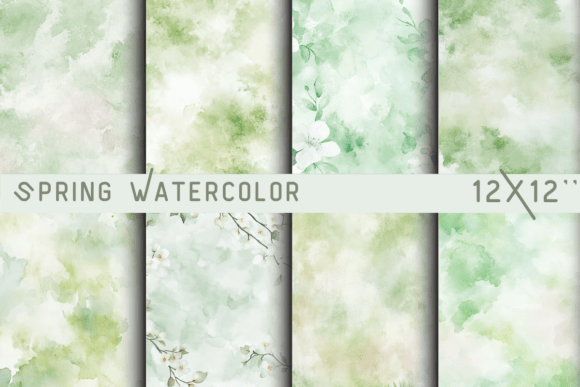 Spring Watercolor Backgrounds: A Fresh Digital Toolkit